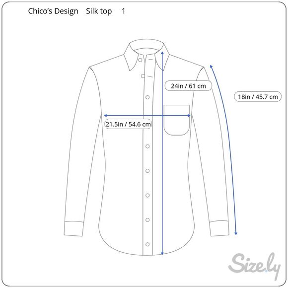 Chico’s Design Blue 100% Silk Asian Geisha Girl Frog Knot 1 M - Picture 7 of 7